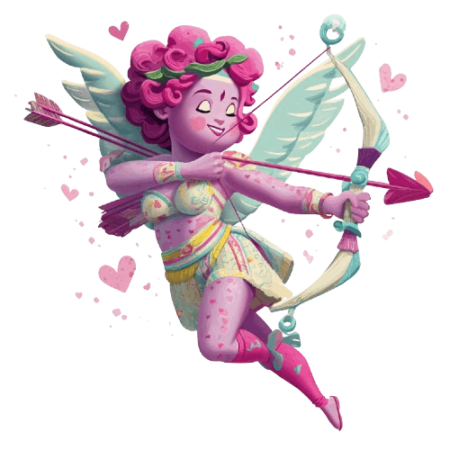 Cupidon le Dieu de l'amour