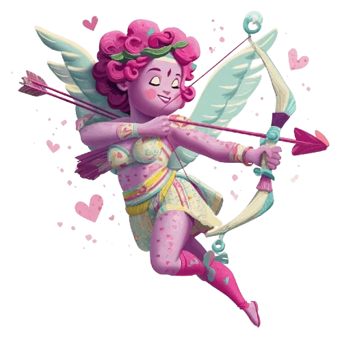 Cupidon le Dieu de l'amour
